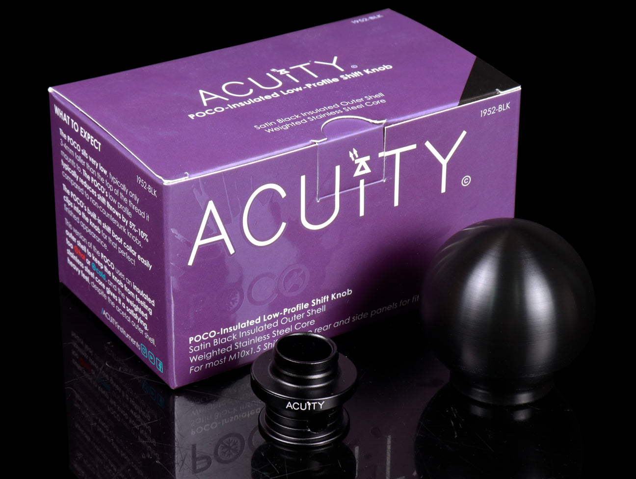  Acuity Poco Low Profile Insulated Shift Knob 