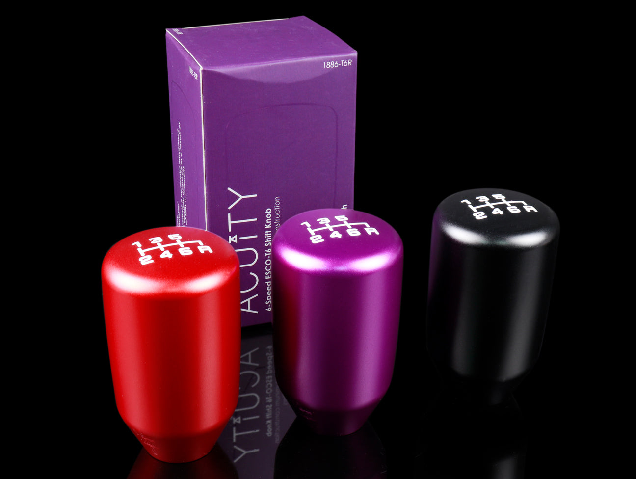  Acuity ESCO-T6 Satin Anodized Finish Shift Knob 