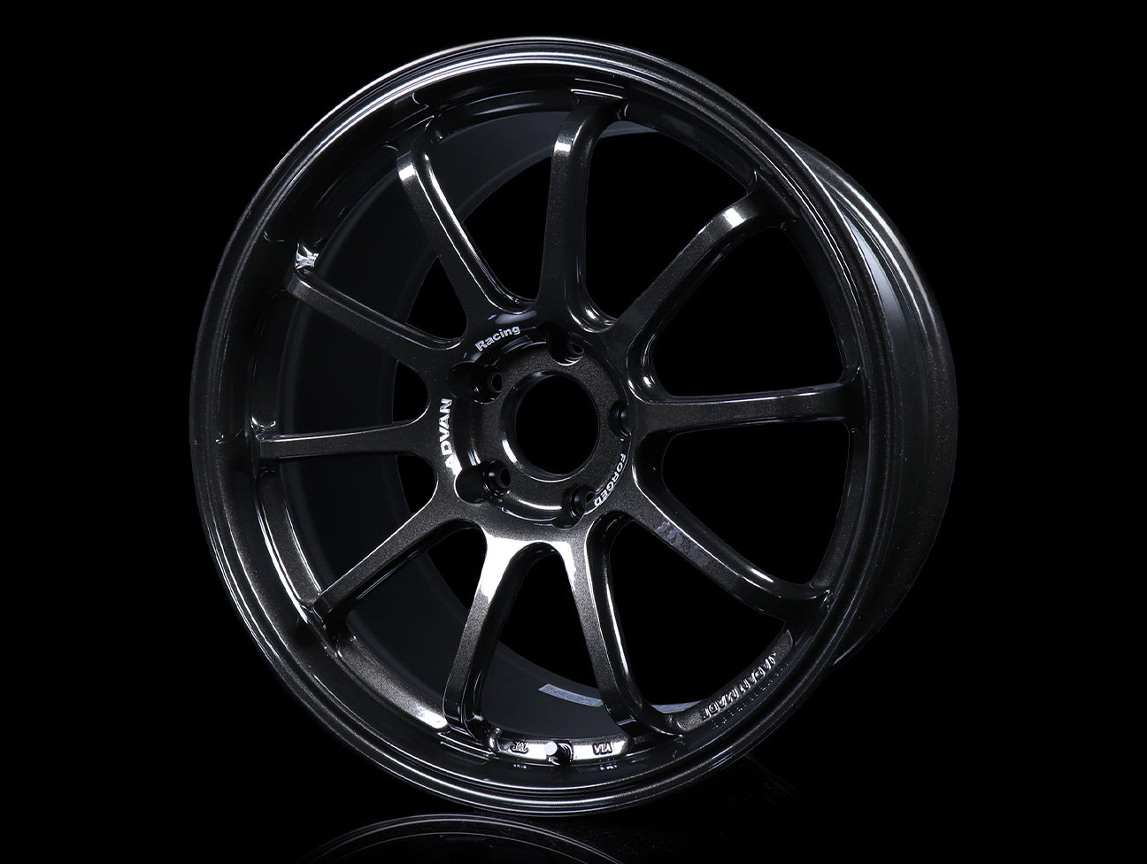  Advan Racing RS-DF Progressive Wheels - Titanium Black / 19x9.5 / 5x120 / +35 