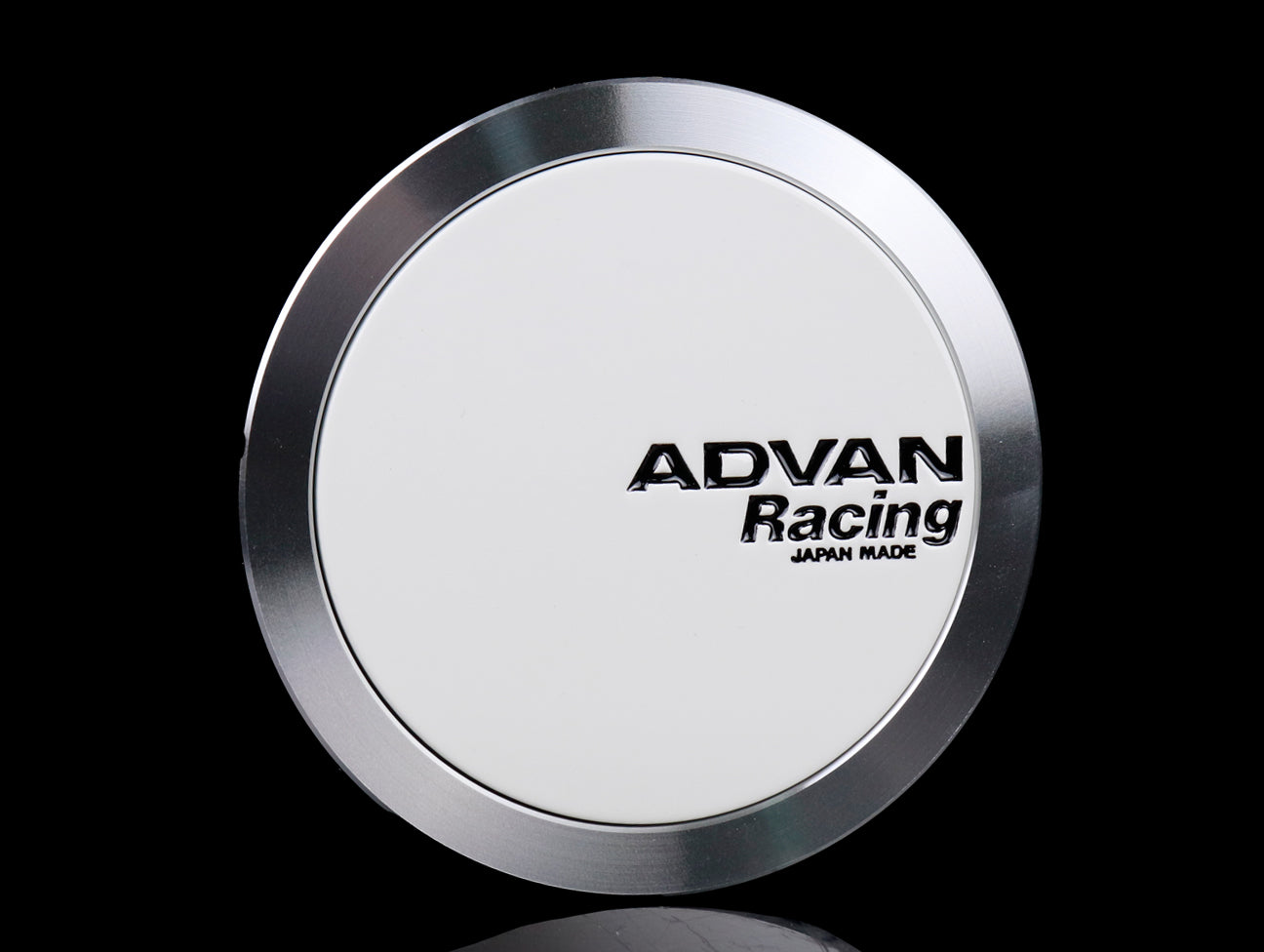  Advan Full Flat Type White Center Cap - 73MM 