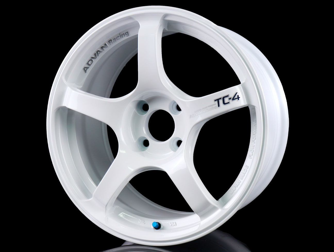  Advan Racing TC4 Wheels - White / 16x8 / 4x100 / +38 