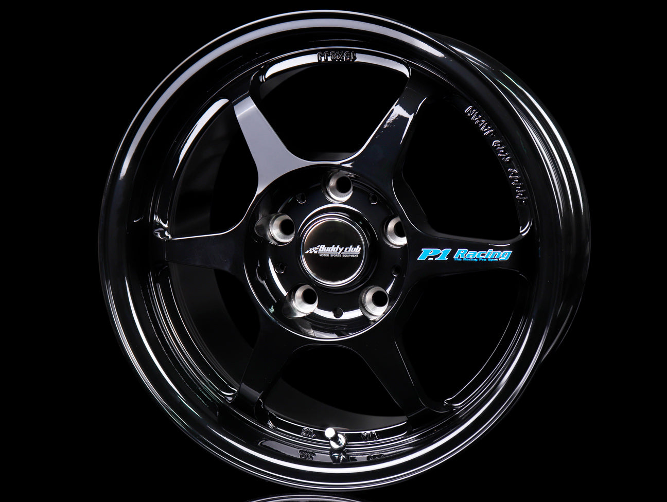  Buddy Club SF Wheels - Gloss Black 15x8 / 4x100 / +32 