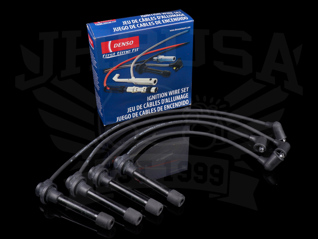  Denso Ignition Wire Set SOHC - 92-00 Civic D-Series 