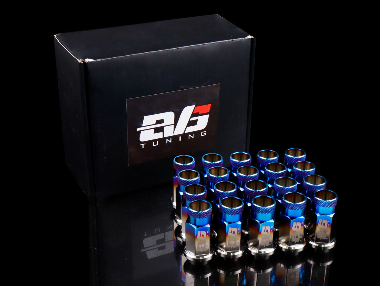  EVS Tuning SL48 Burnt Titanium Lug Nuts - M14x1.50 