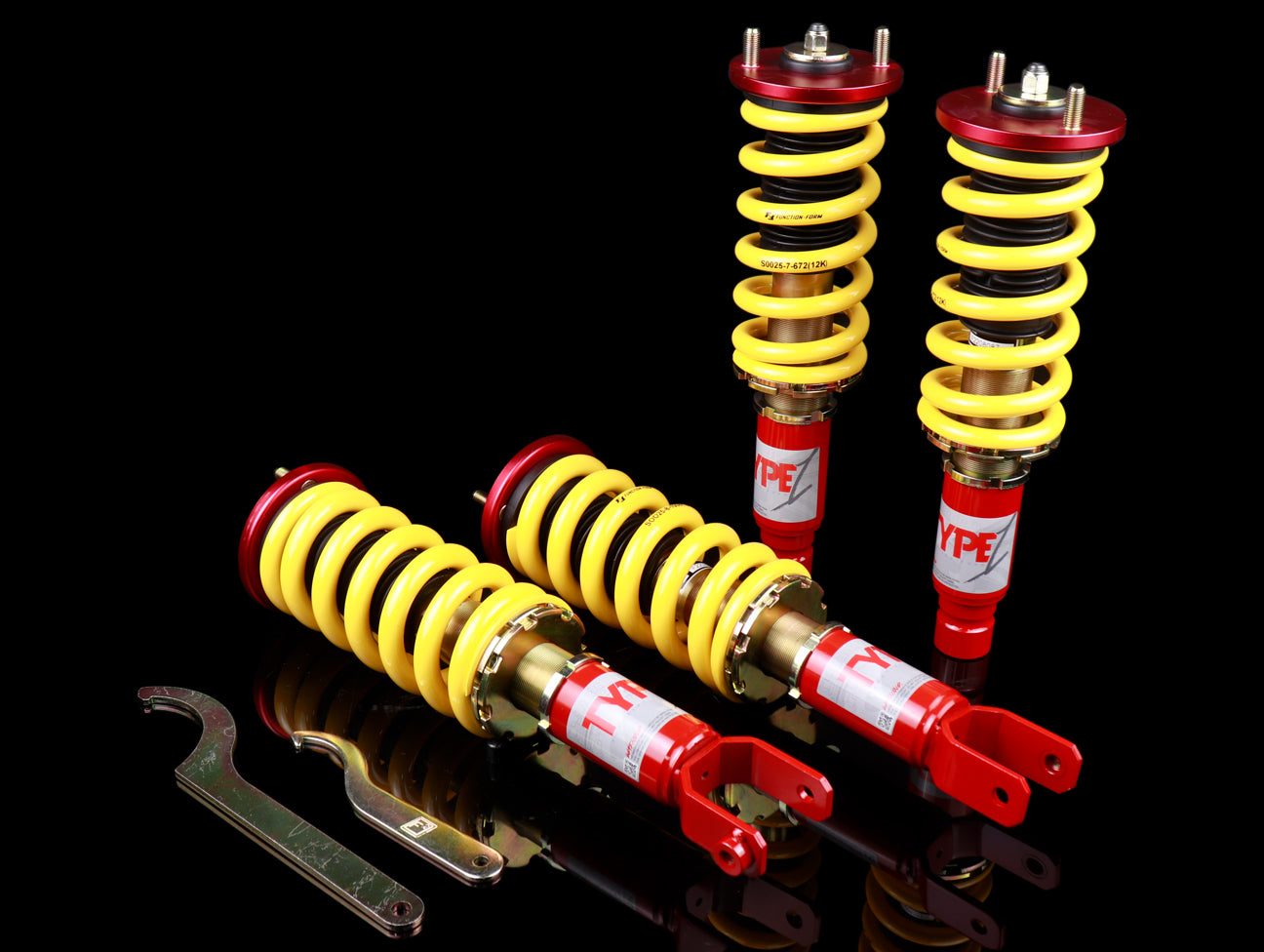  Function & Form Type 1 Drag Spec Coilovers - Honda 