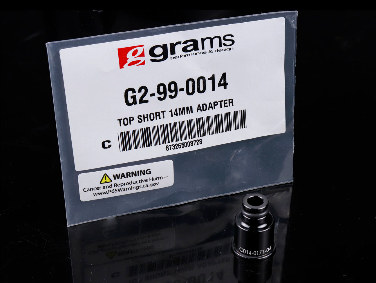  Grams Top Short 14mm Adapter 