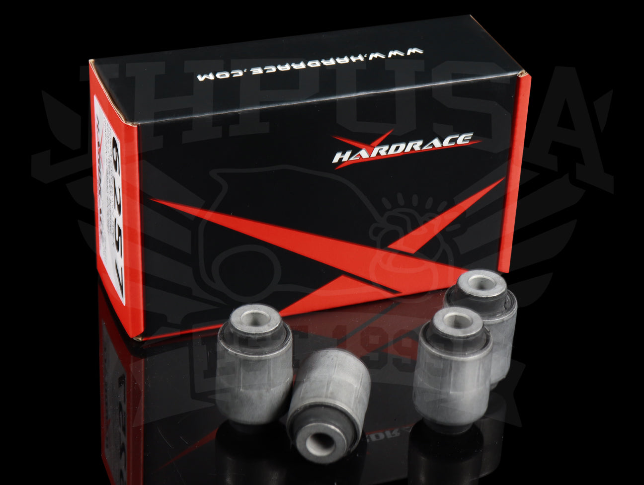 Hardrace Rear Lower Control Arm Bushings (Hard Rubber) - 97-01 Integra Type R