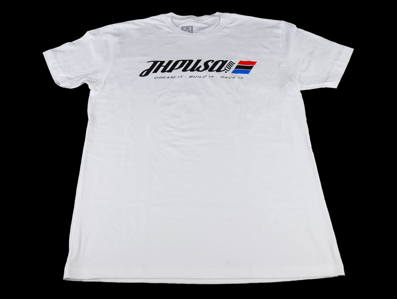  JHPUSA Motorsports Tee - White 