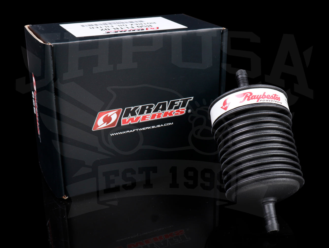  KraftWerks Magnetic In-Line Oil Filter 