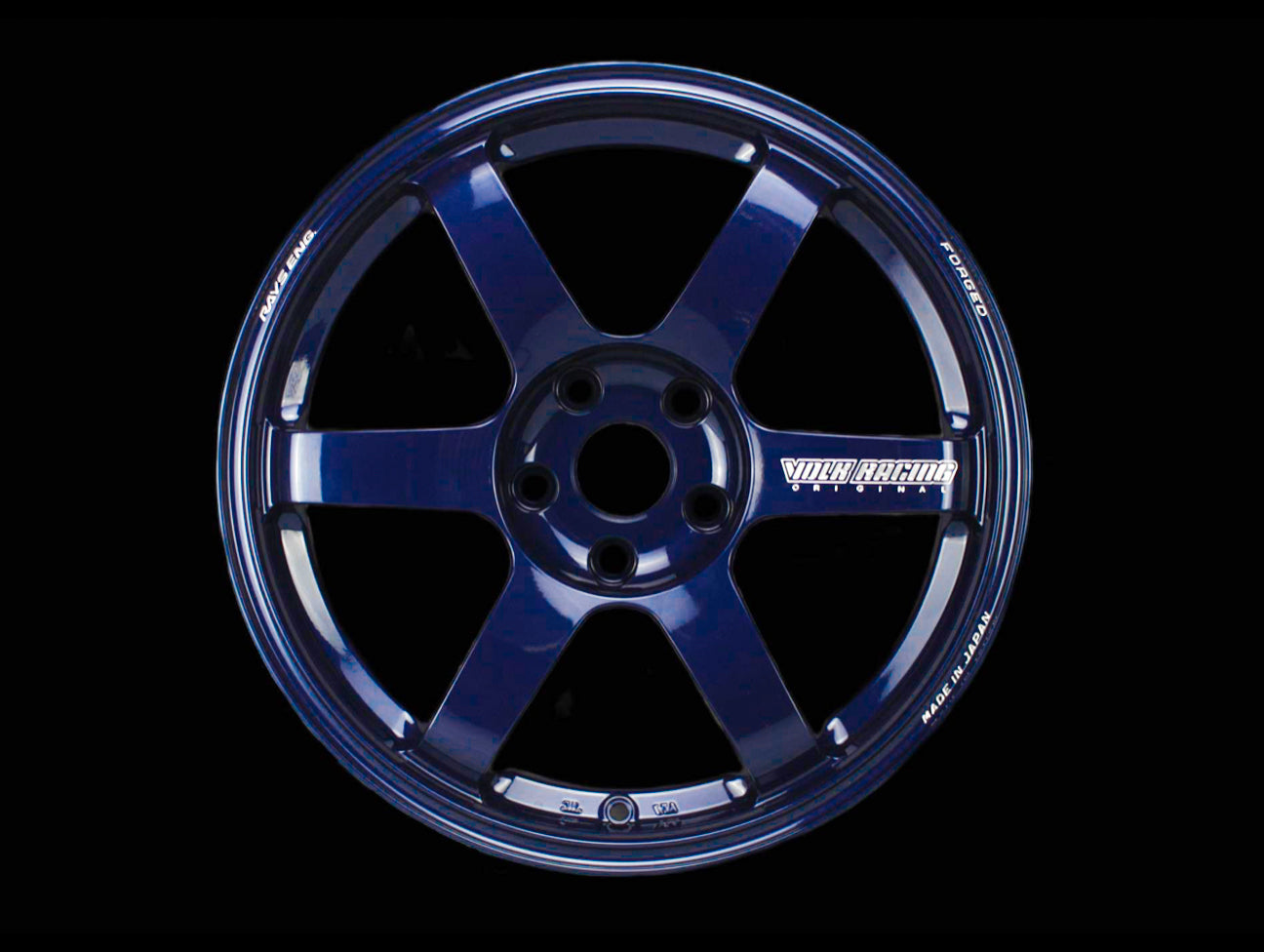  Volk Racing TE37 Saga Wheels - Mag Blue / 18x9.5 / 5x120 / +36 