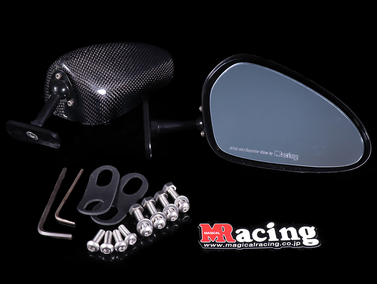  Magical Racing RR Carbon Mirrors - Type 2 