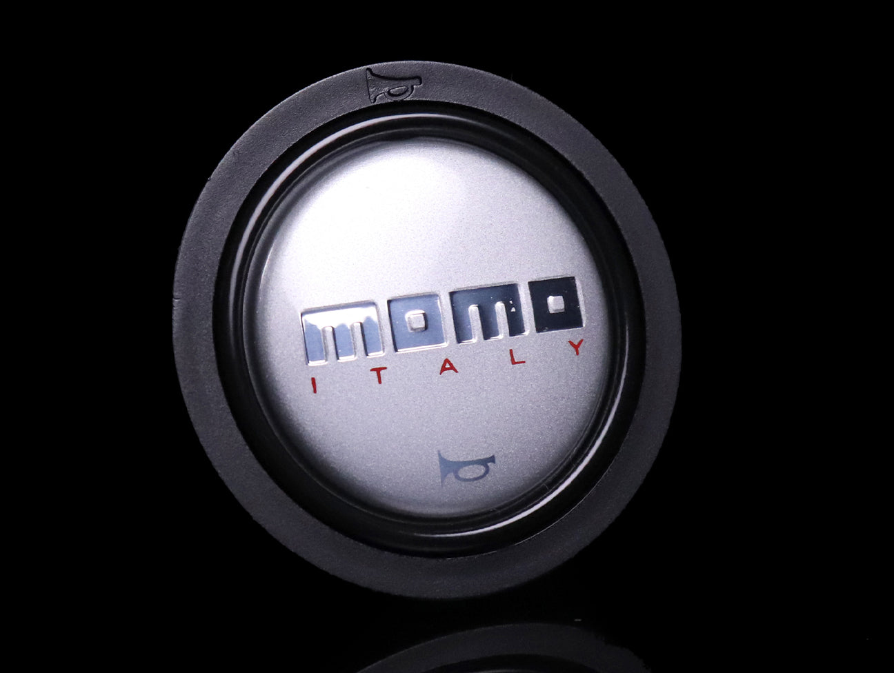  Momo Horn Button - Silver 