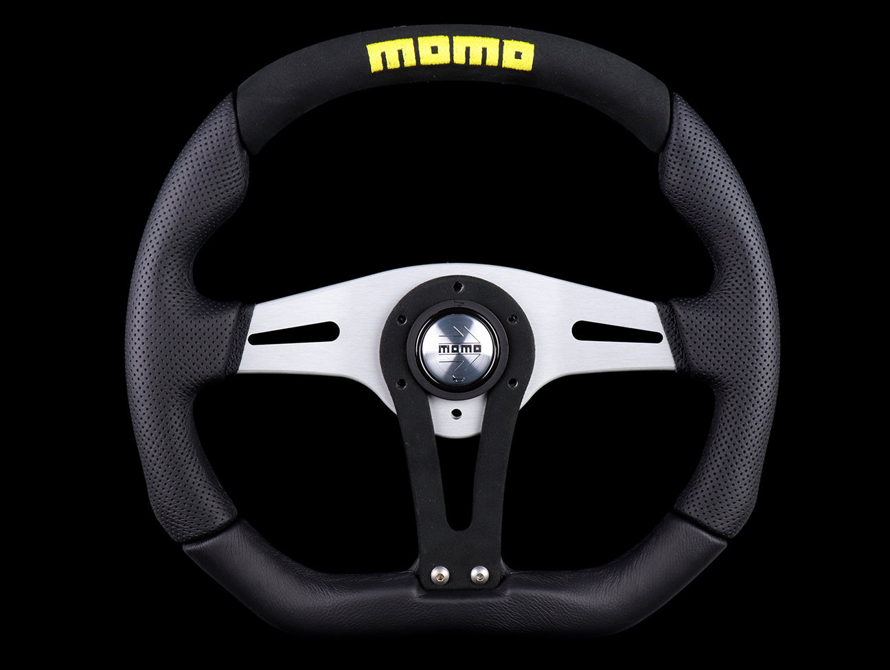  Momo Trek 350mm Steering Wheel - Black 