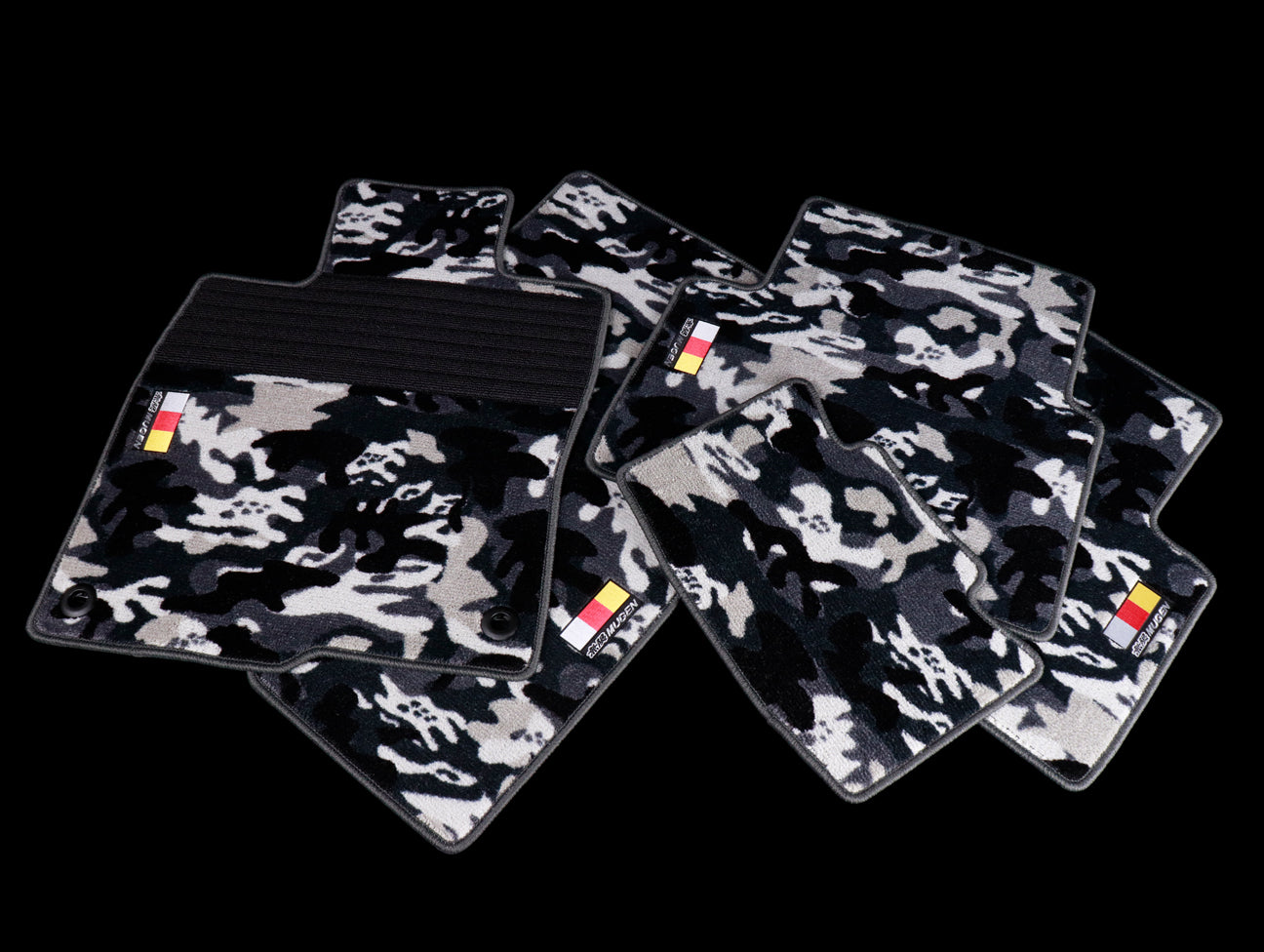  Mugen Camo Floor Mat Set - 2017+ Civic Type R FK8 / 16-21 Civic FK7 