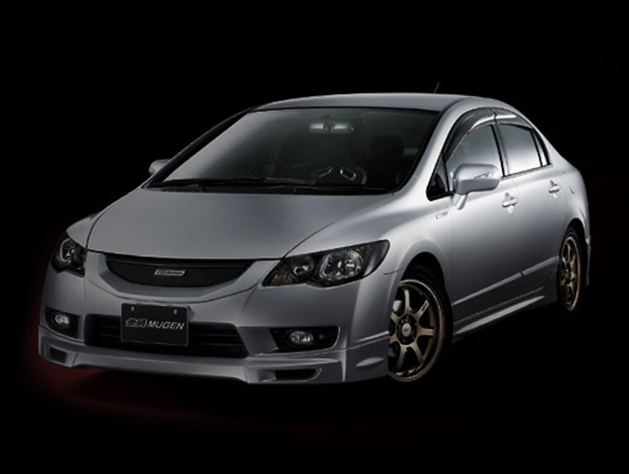  Mugen Ventilated Door Visors - 06-11 Civic Sedan 