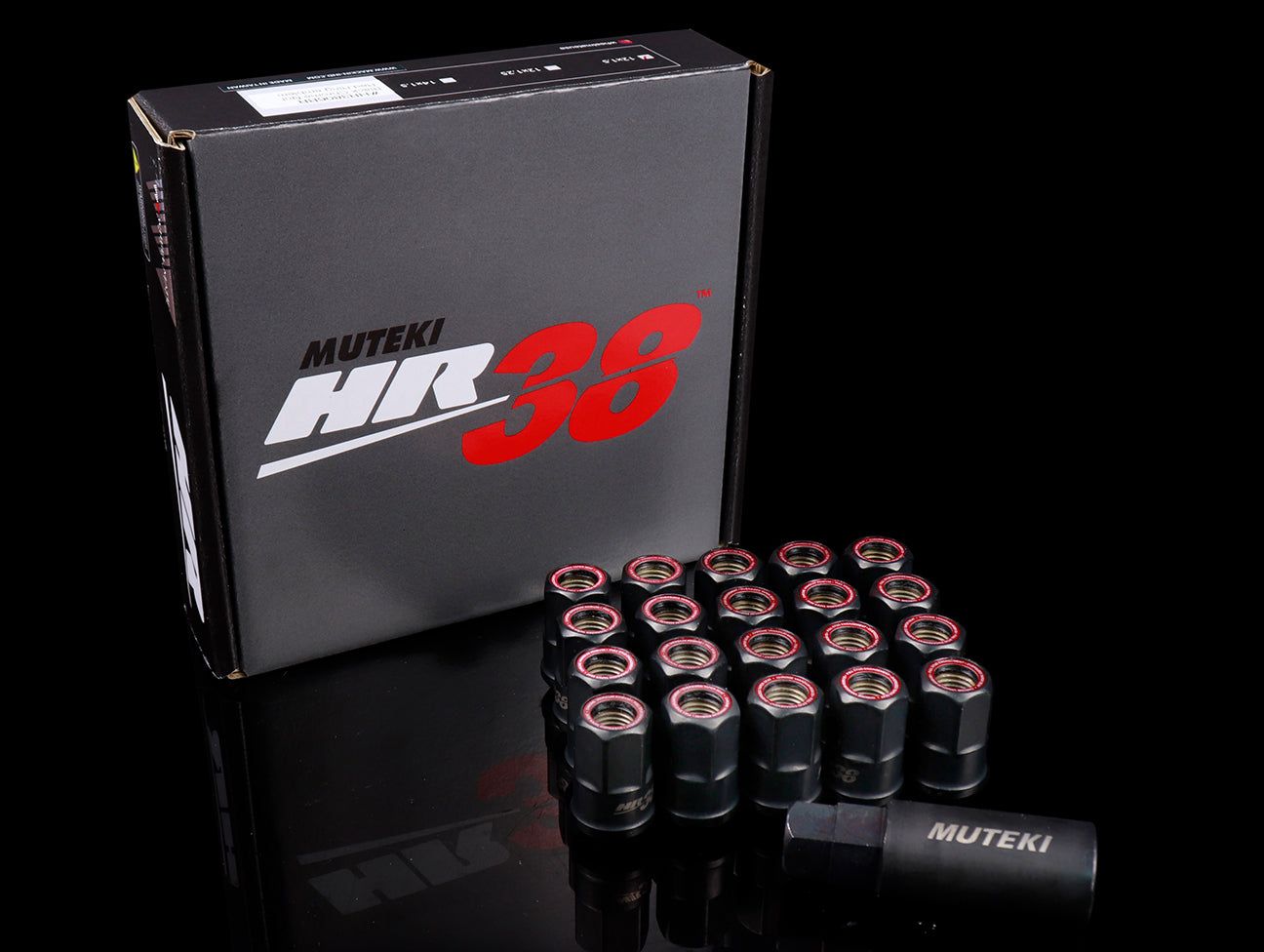  Muteki HR38 12x1.50 Open End Lug Kit 