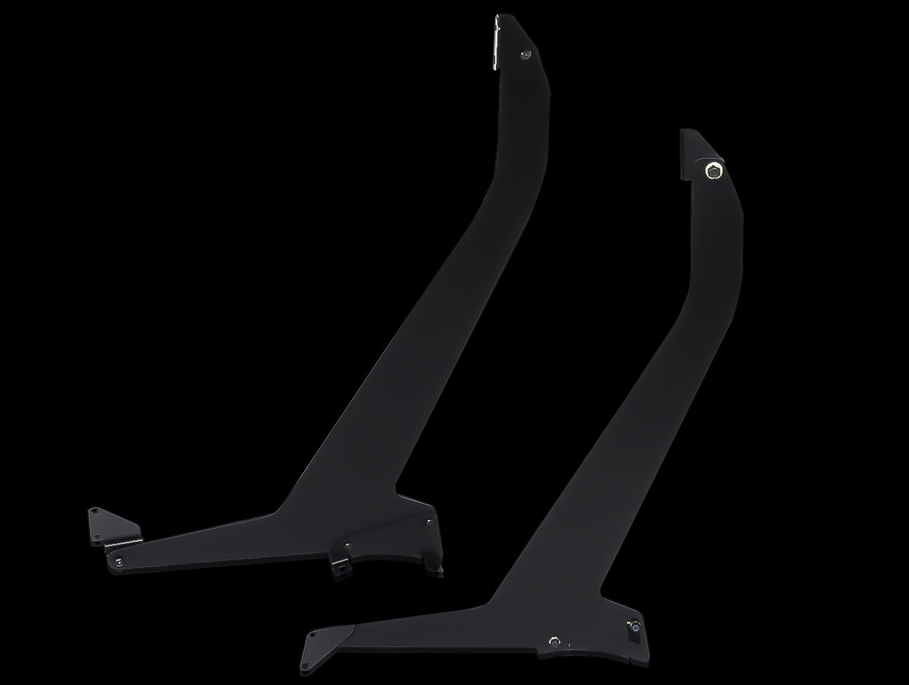  PCI Race Spec Bottom Mount Wing Mounts - 92-95 Civic Hatchback 