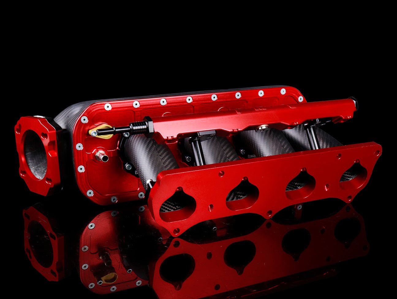  Pracworks x Drag Cartel K-Series Carbon Intake Manifold w/ Fuel Rail 