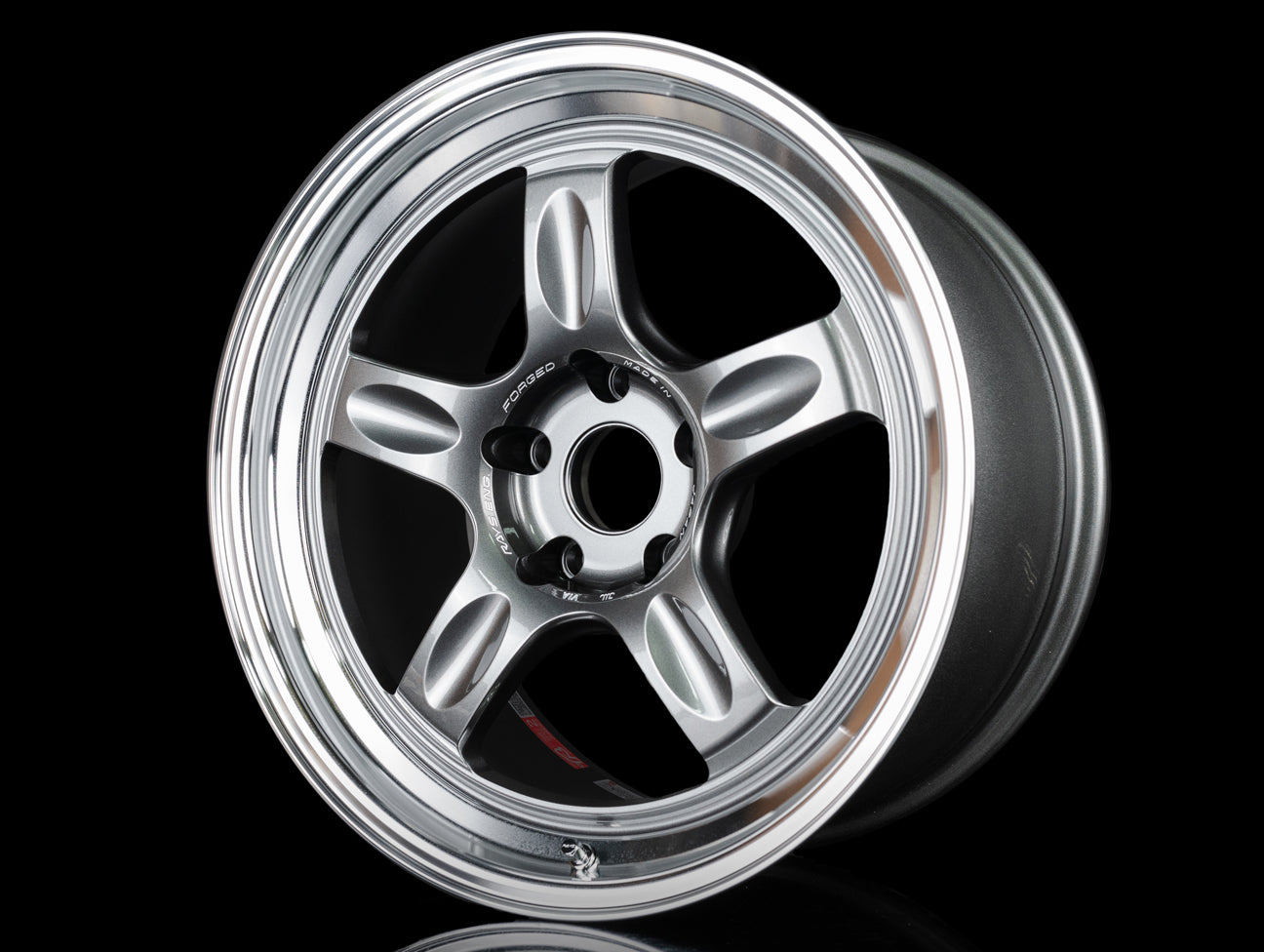  Volk Racing 21C Wheels - Dark Gunmetal 18x9.5 / 5X120 / +20 