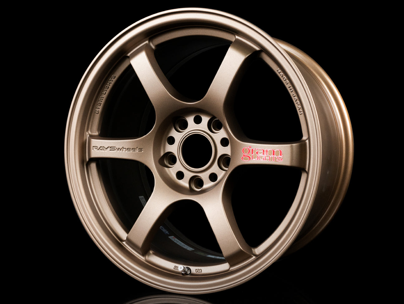  Rays Gram Lights 57DR Wheels - Bronze 2 17x9 / 5x114 / +38 