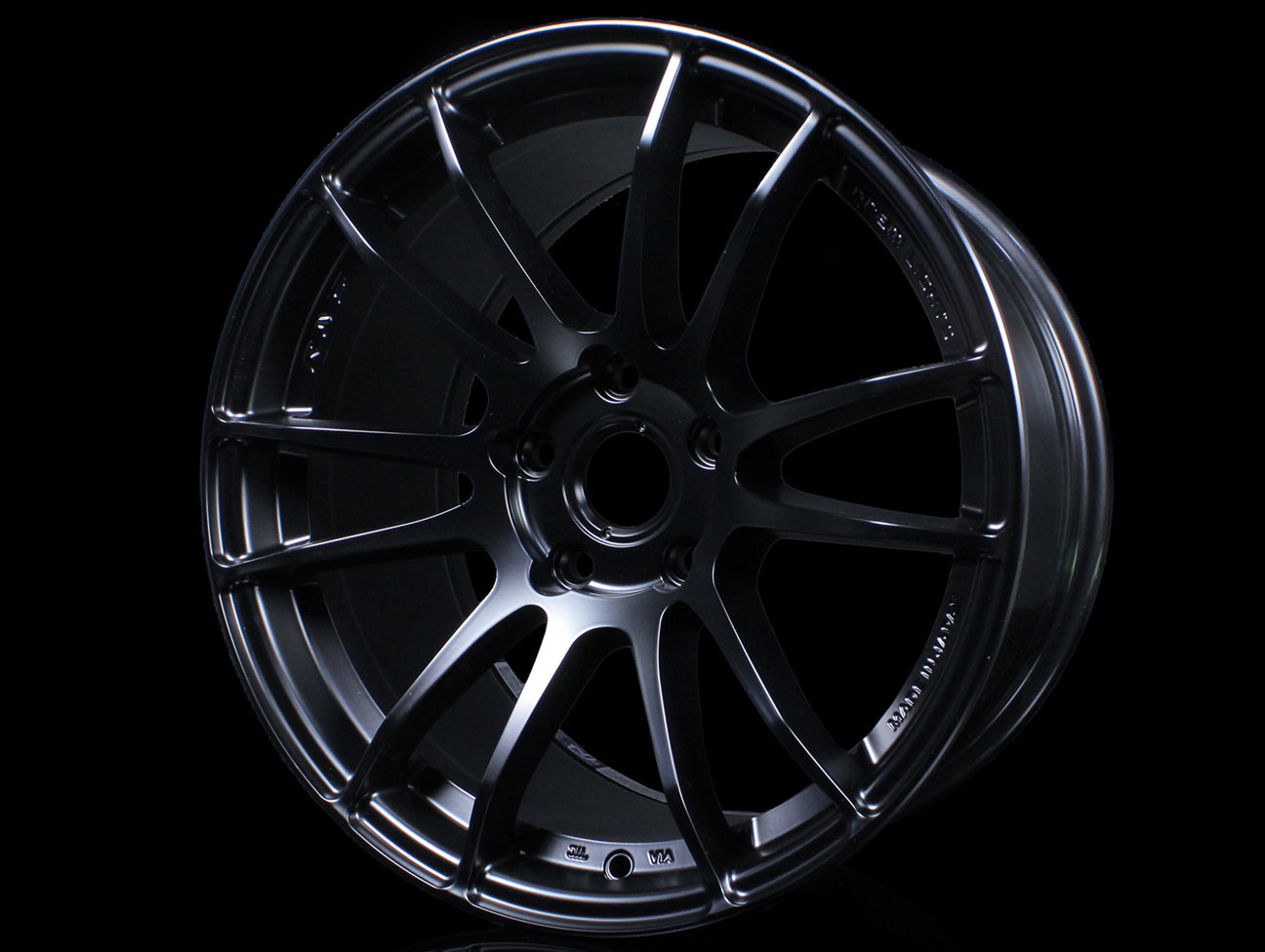  Rays Gram Lights 57 XTREME Wheels - Semi Gloss Black 18x9.5 / 5x114 / +22 