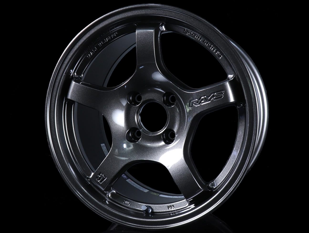  Rays Gram Lights 57CR Wheels - Super Dark Gun Metal 15x8.0 / 4x100 