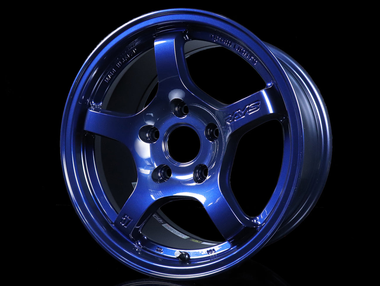  Rays Gram Lights 57CR Wheels - Eternal Blue Pearl 15x8.0 / 5x114 / +35 