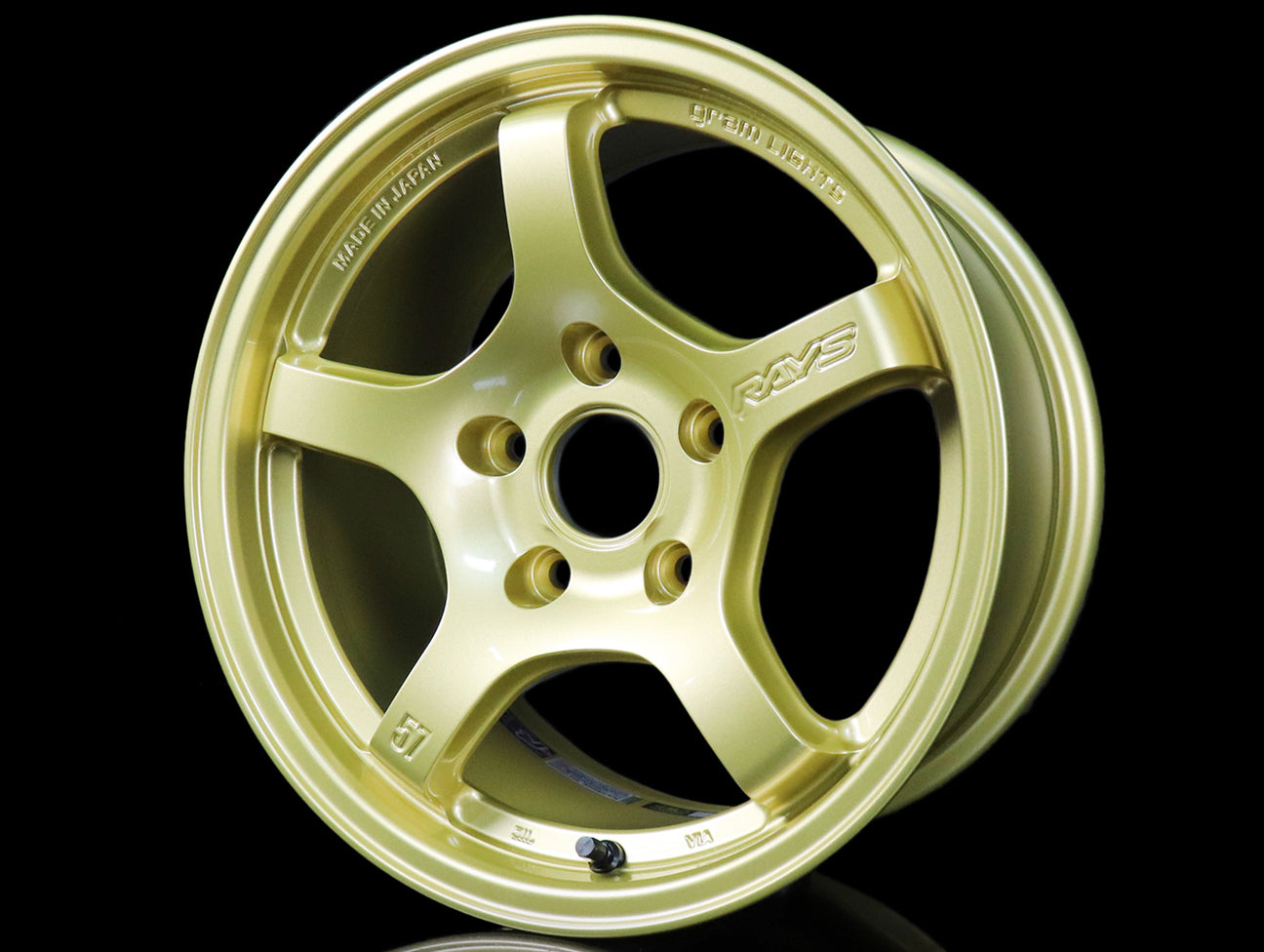  Rays Gram Lights 57CR Wheels - Eternal Gold Pearl 15x8.0 / 5x114 / +35 