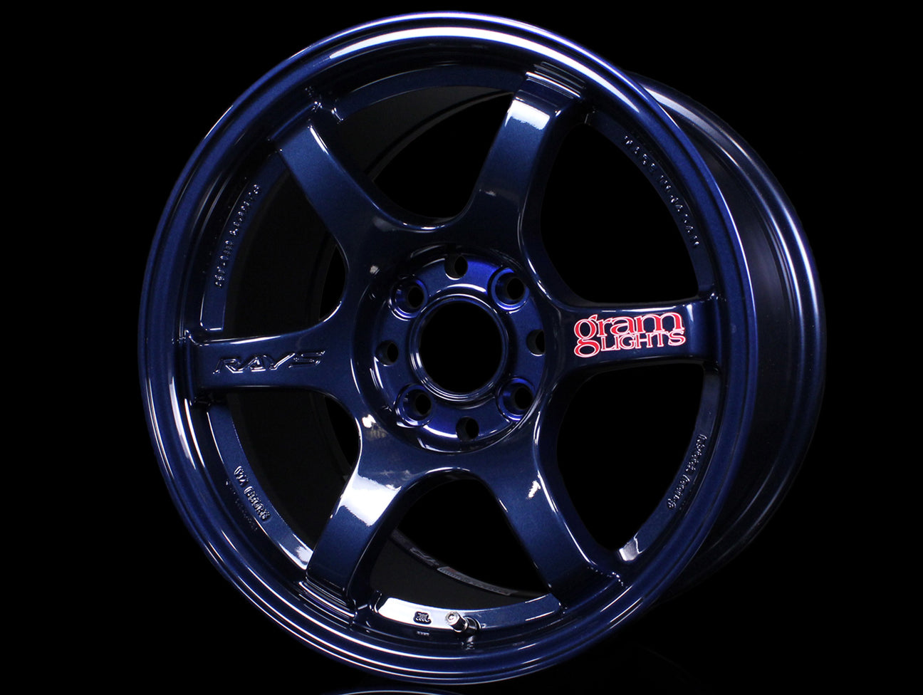  Rays Gram Lights 57DR Wheels - Mag Blue 15x8 / 4x100 / +35 