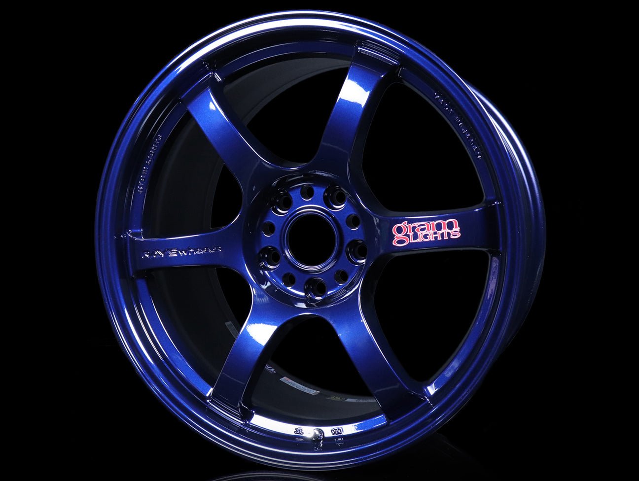  Rays Gram Lights 57DR Wheels - Eternal Blue Pearl 18x9.5 / 5x114 / +22 