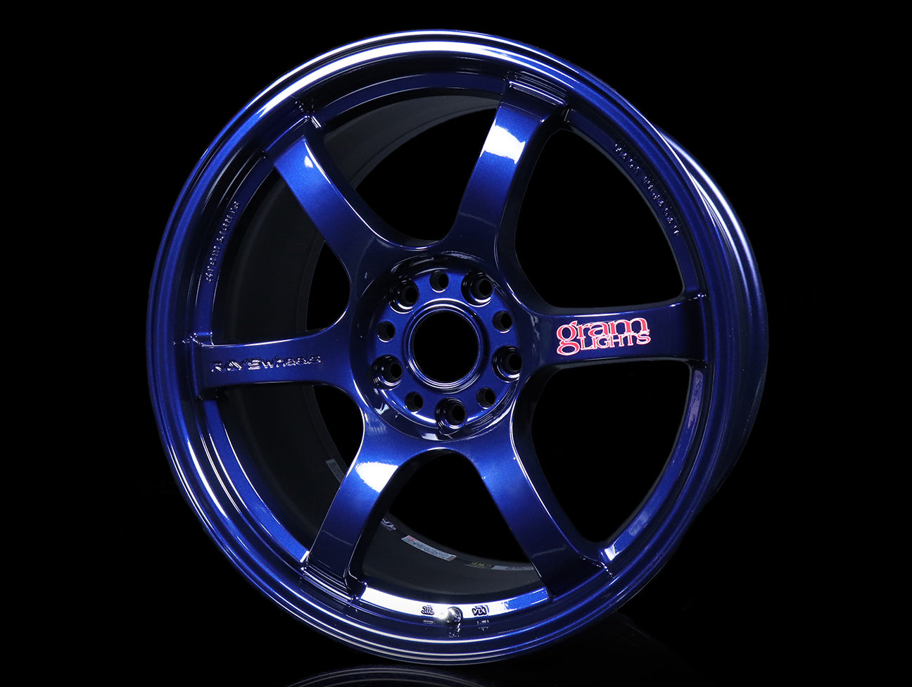  Rays Gram Lights 57DR Wheels - Eternal Blue Pearl 18x9.5 / 5x114 / +38 