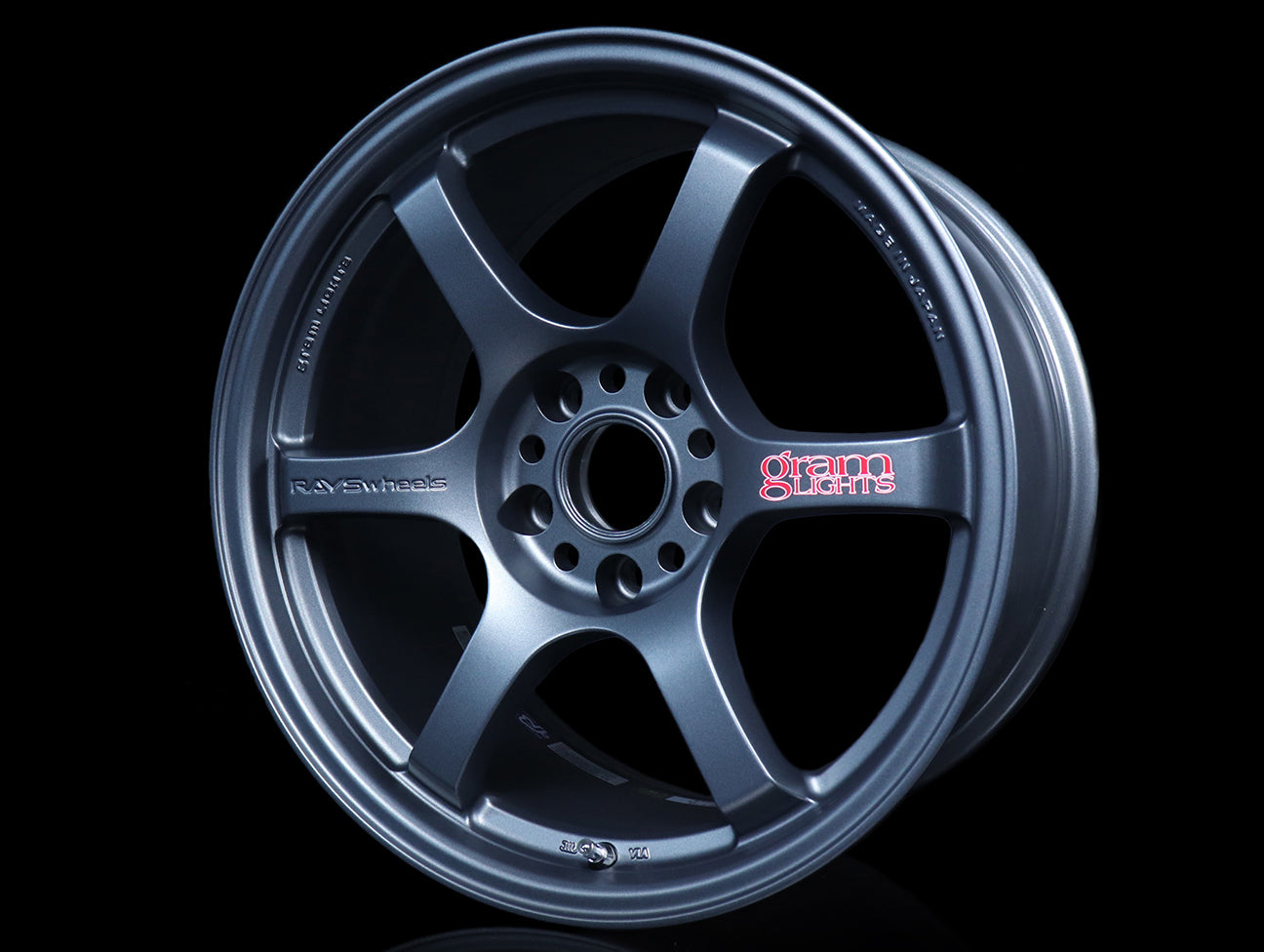  Rays Gram Lights 57DR Wheels - Gun Blue 2 18x9.5 / 5x114 