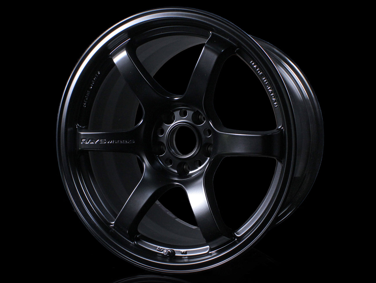  Rays Gram Lights 57DR Wheels - Semi Gloss Black 18x9.5 / 5x114 