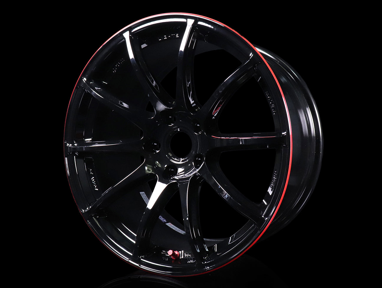  Rays Gram Lights 57 Transcend REV LIMIT Edition Wheels - Gloss Black 18x9.5 / 5x114 / +38 