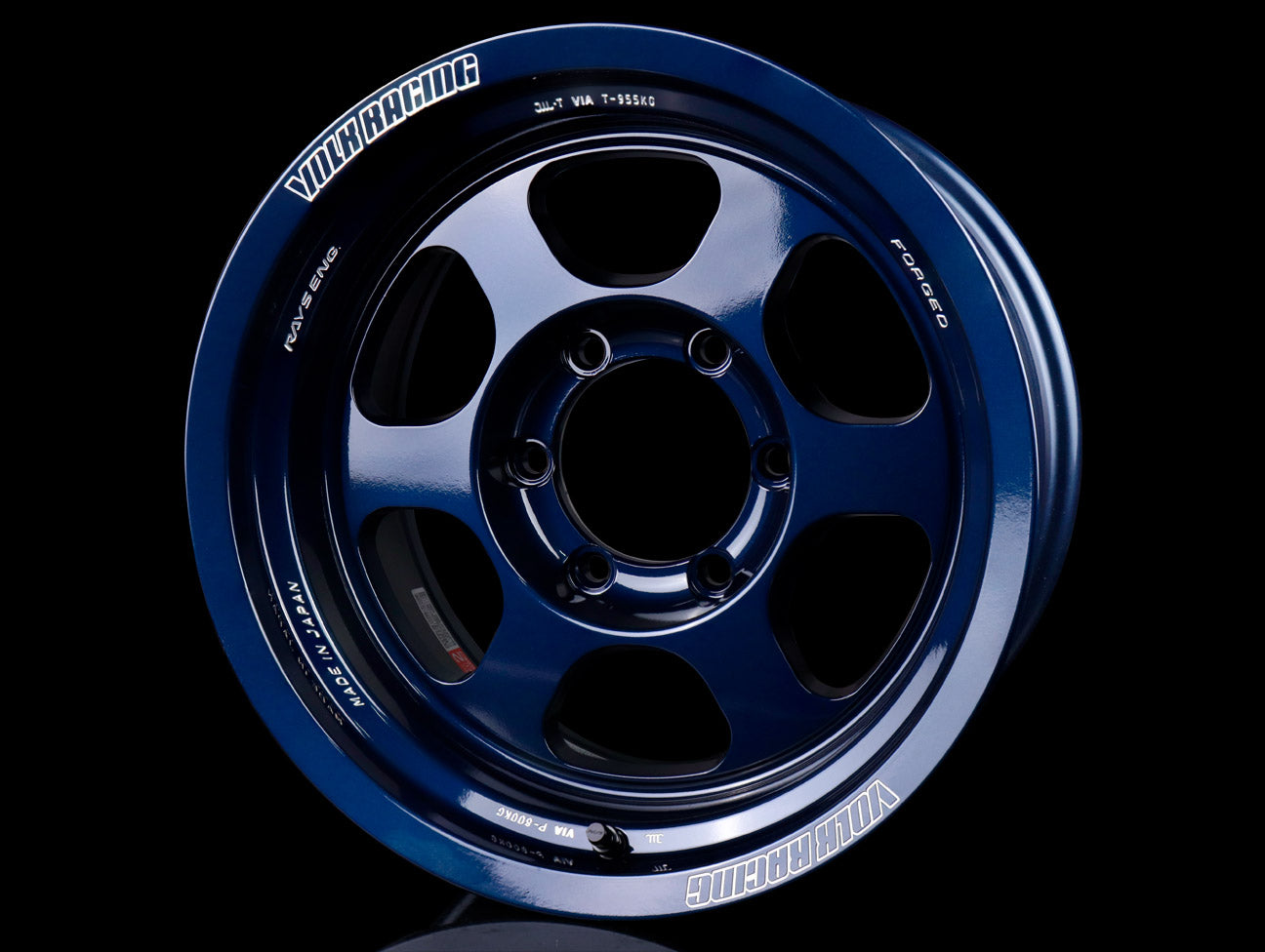  Volk Racing TE37XT M-Spec Wheels - Mag Blue - 16x8.5 / 6x139 / -10 