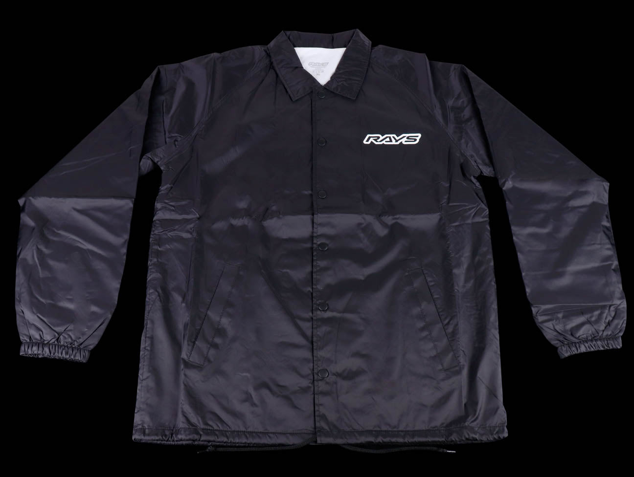  Rays The Concept is Racing Windbreaker Jacket - Black 