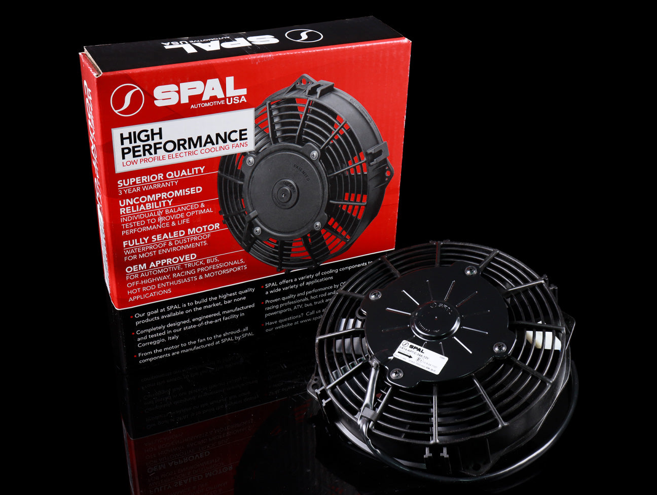  Spal Low Profile Radiator Fan 