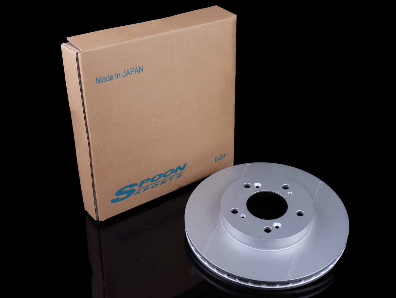  Spoon Slit Front Brake Rotor - Civic / Integra Type-R 