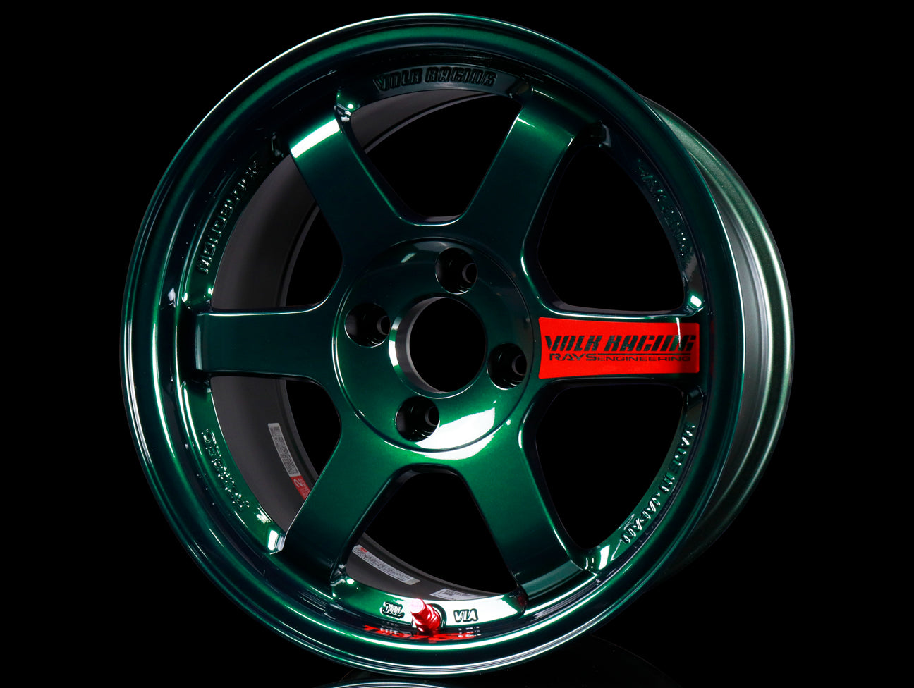  Volk Racing TE37SL Super Lap Edition - Racing Green - 15x8.0 / 4x100 