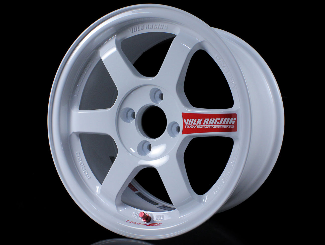  Volk Racing TE37SL Super Lap Edition - Dash White 15x8.0 / 4x100 / +35 