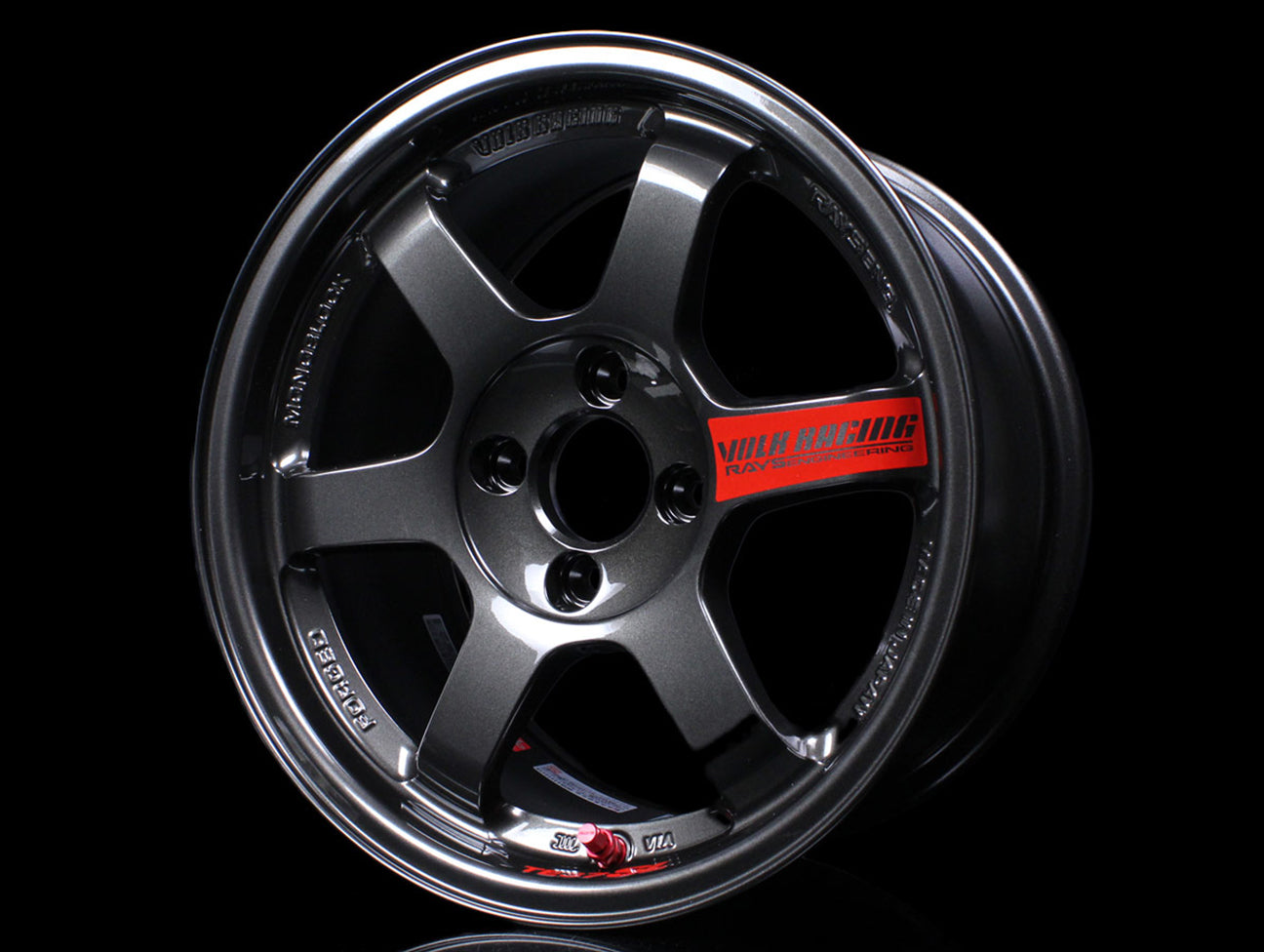  Volk Racing TE37SL Super Lap Edition - Diamond Black 15x8.0 / 4x100 / +25 