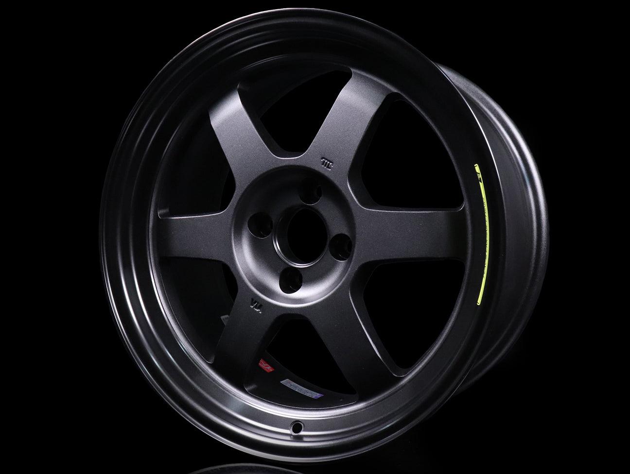  Volk Racing TE37V BA Limited Edition - Black Anodized 17x8.5 / 4x100 / +30 