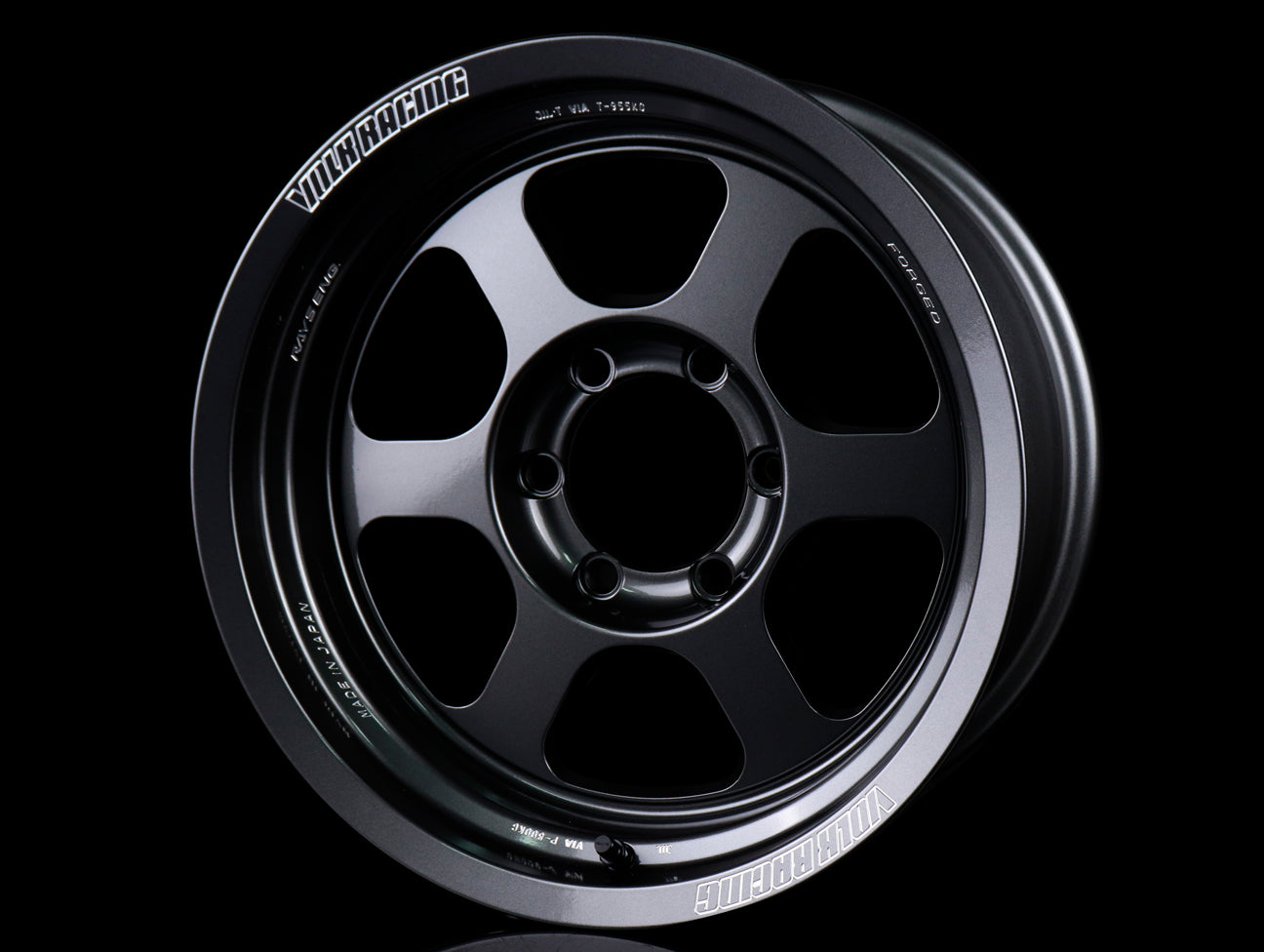  Volk Racing TE37XT M-Spec Wheels - Dark Gunmetal - 17x8.5 / 6x139 / -10 