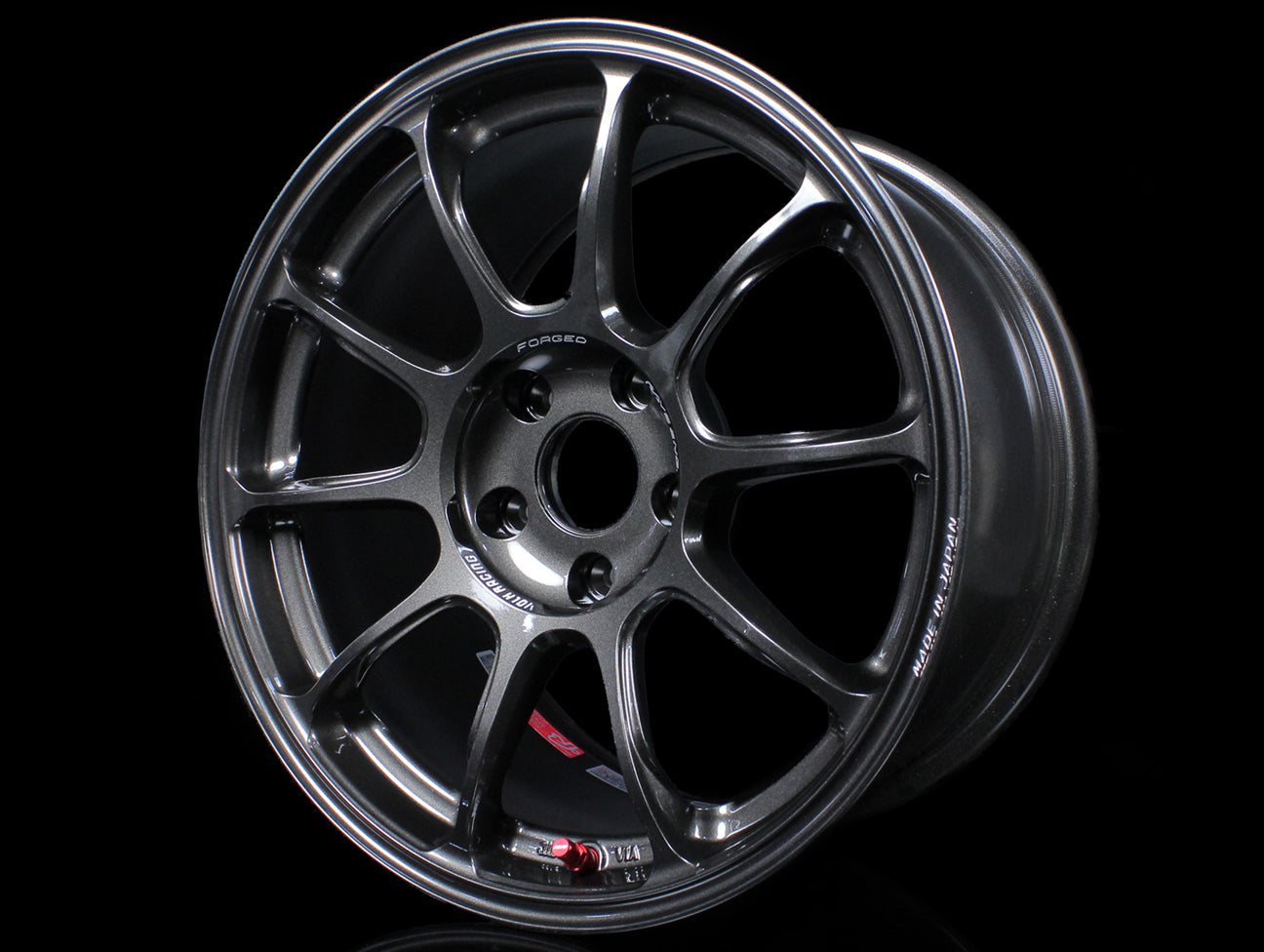  Volk Racing ZE40 Wheels - Diamond Dark Gunmetal / 17x9.5 / 5x114 / +40 