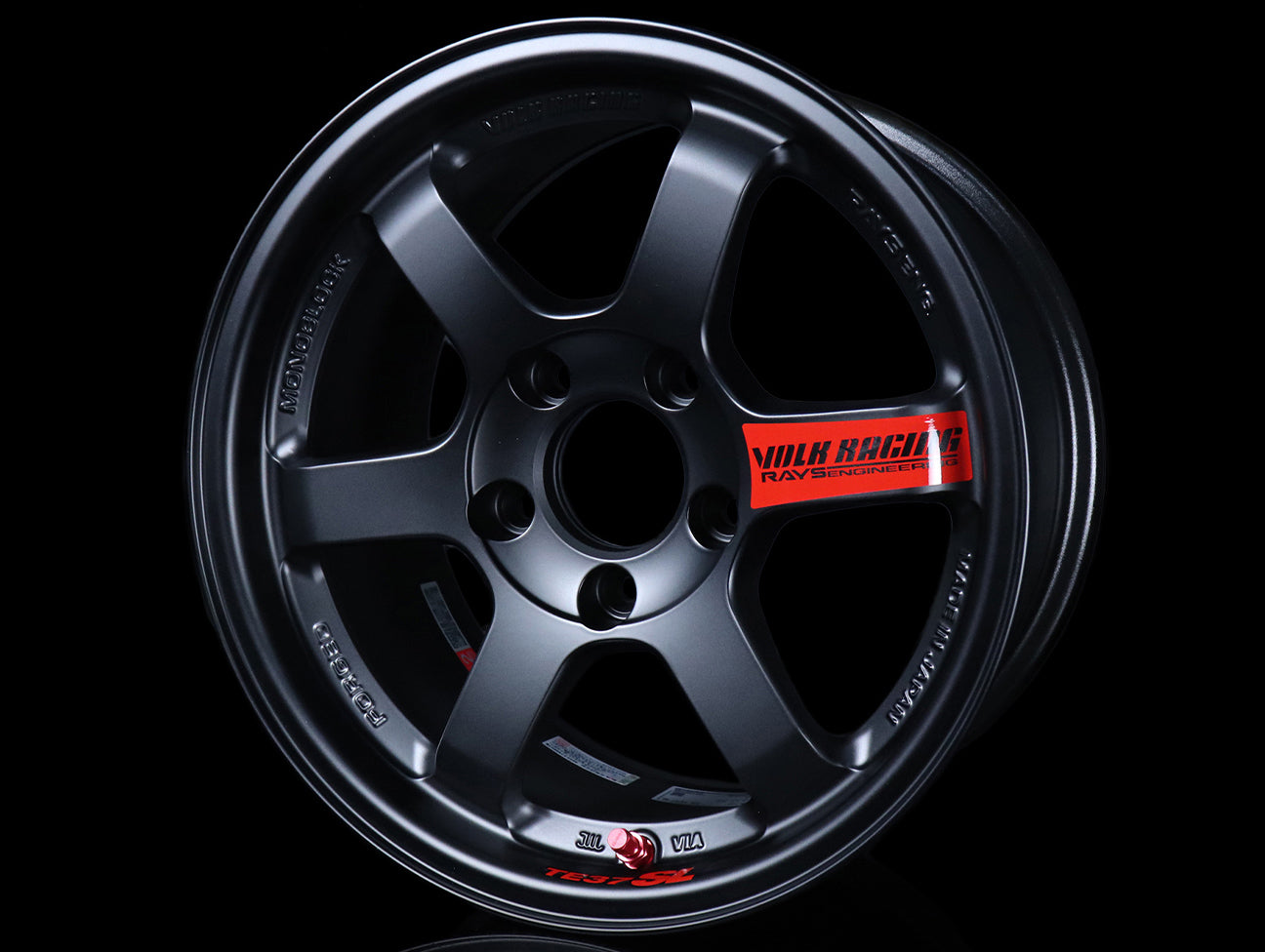  Volk Racing TE37SL Super Lap Edition - Flat Black 15x8.0 / 5x114 / +32 