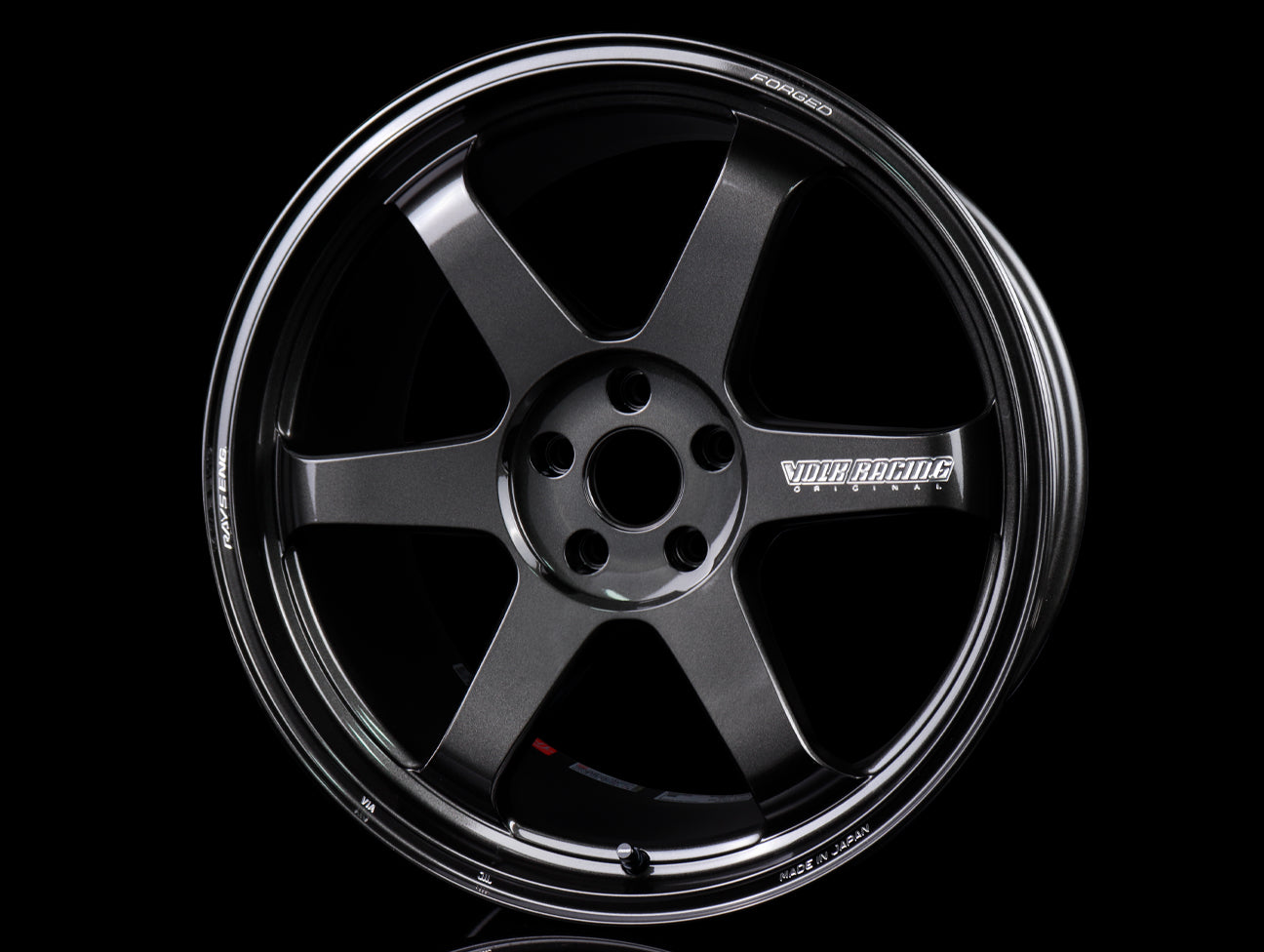  Volk Racing TE37 Ultra M-Spec Wheels - Diamond Dark Gunmetal / 20x10 / 5x114 / +30 