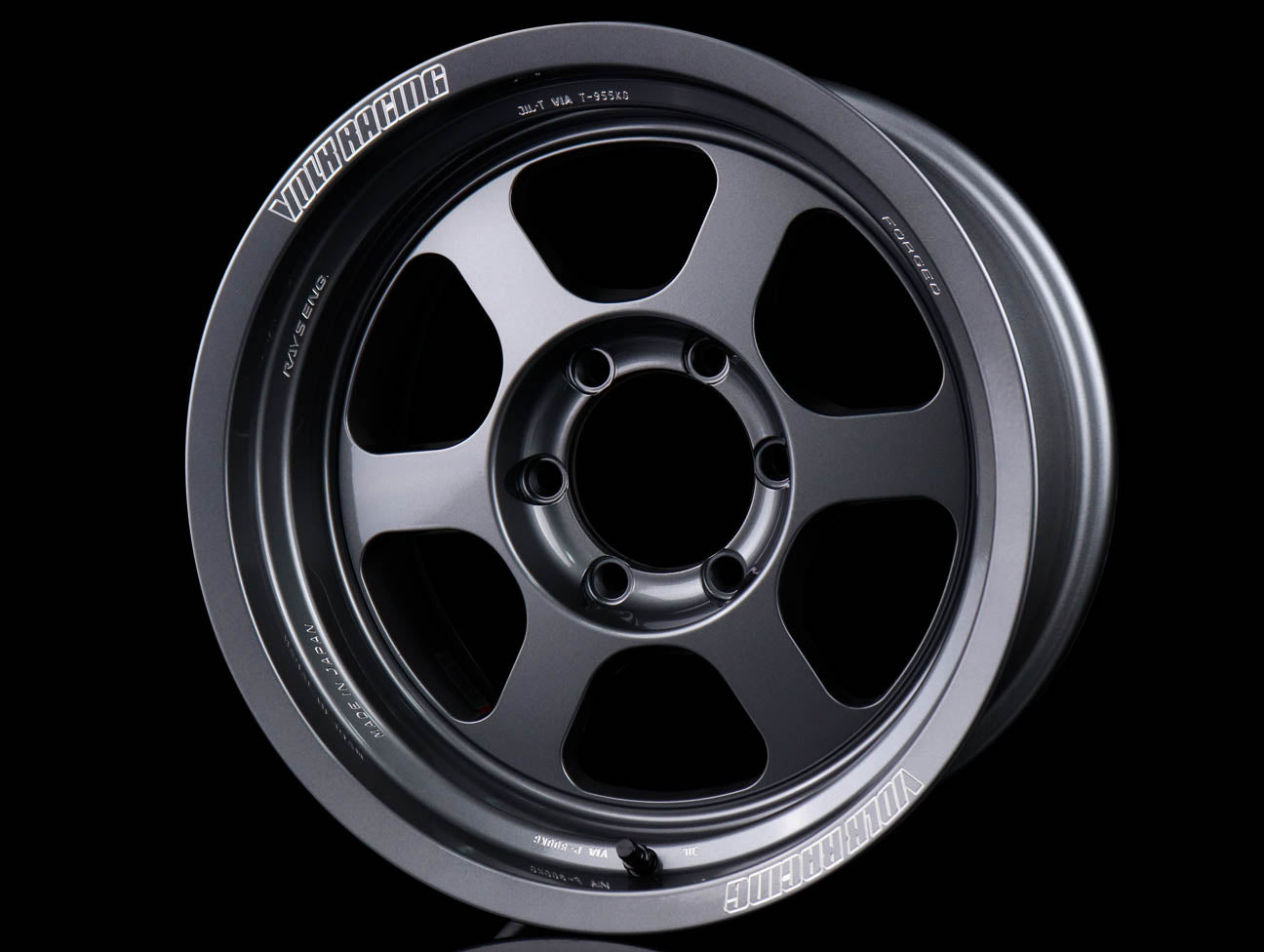  Volk Racing TE37XT M-Spec Wheels - Gunmetal - 17x8.5 / 6x139 / -10 