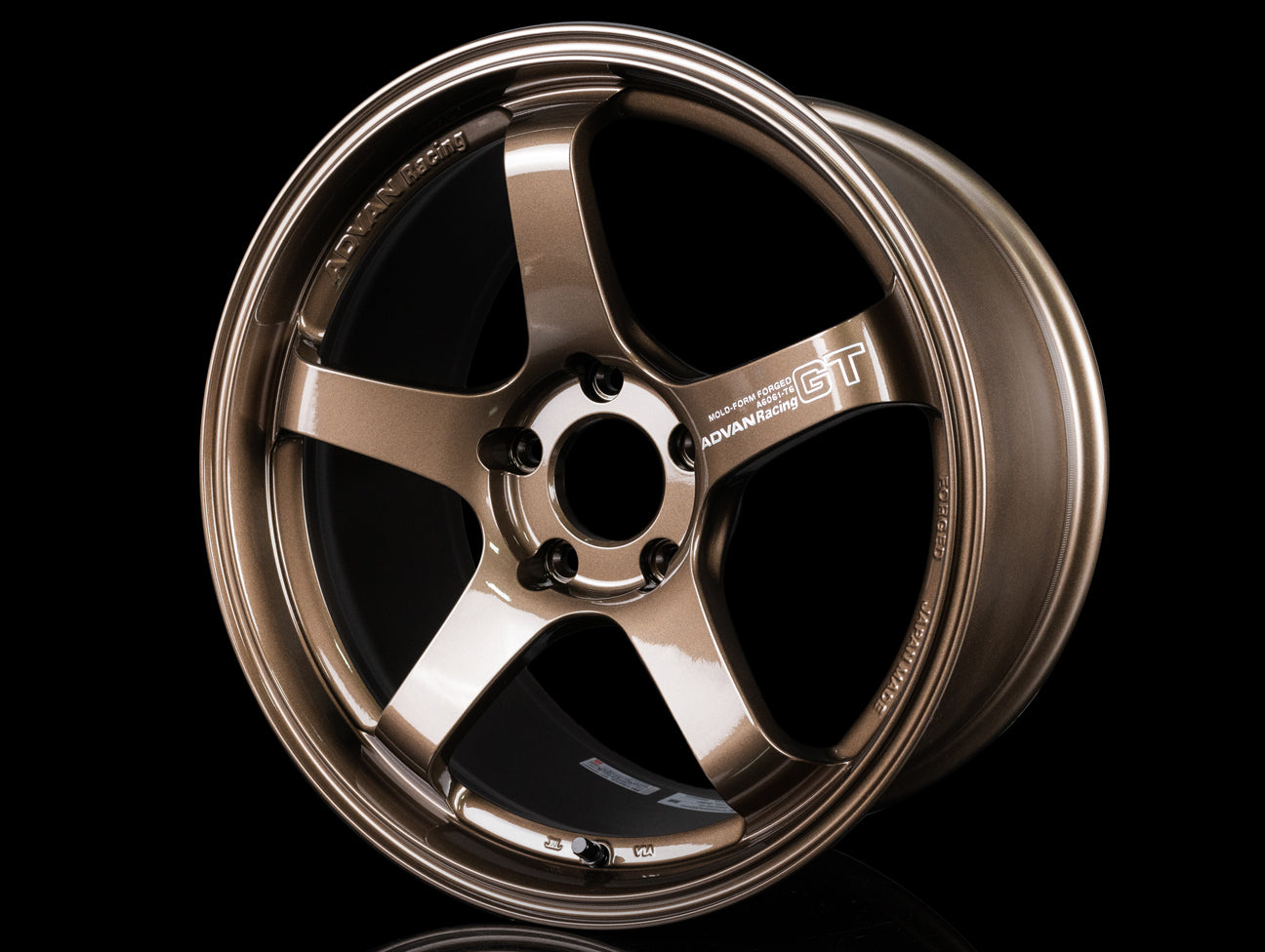  Advan Racing GT Premium Wheels - Umber Bronze - 18x9.5 / 5x120 / +38 