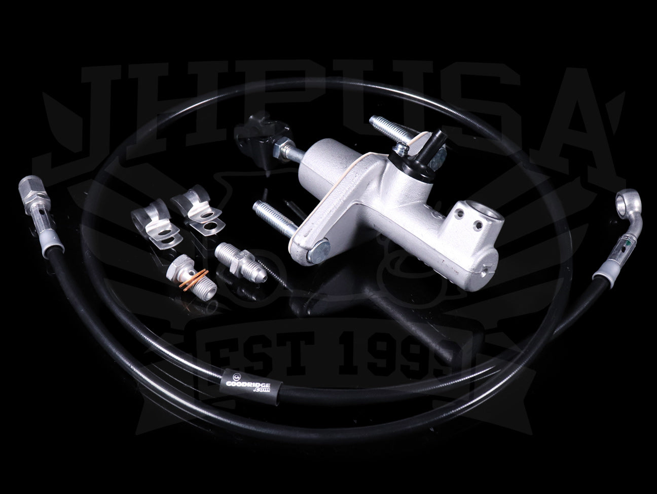  Goodridge Clutch Line & Clutch Master Cylinder Upgrade Kit - 06-15 Civic Si / 05-06 RSX 