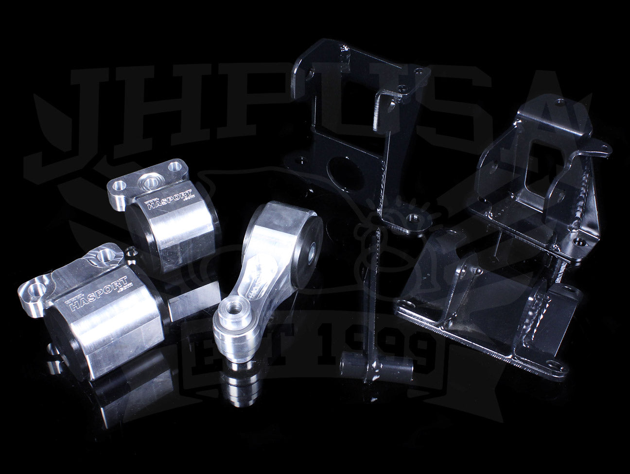  Hasport Billet Replacement Mounts - 06-11 Civic Non-Si (R18) 